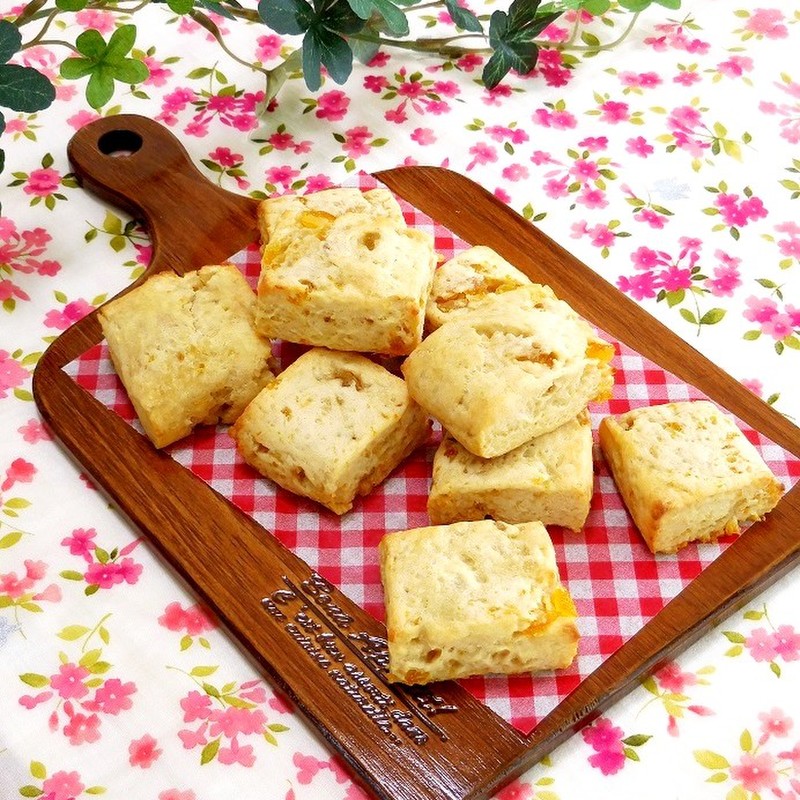 チェリーオレンジスコーンのレシピ