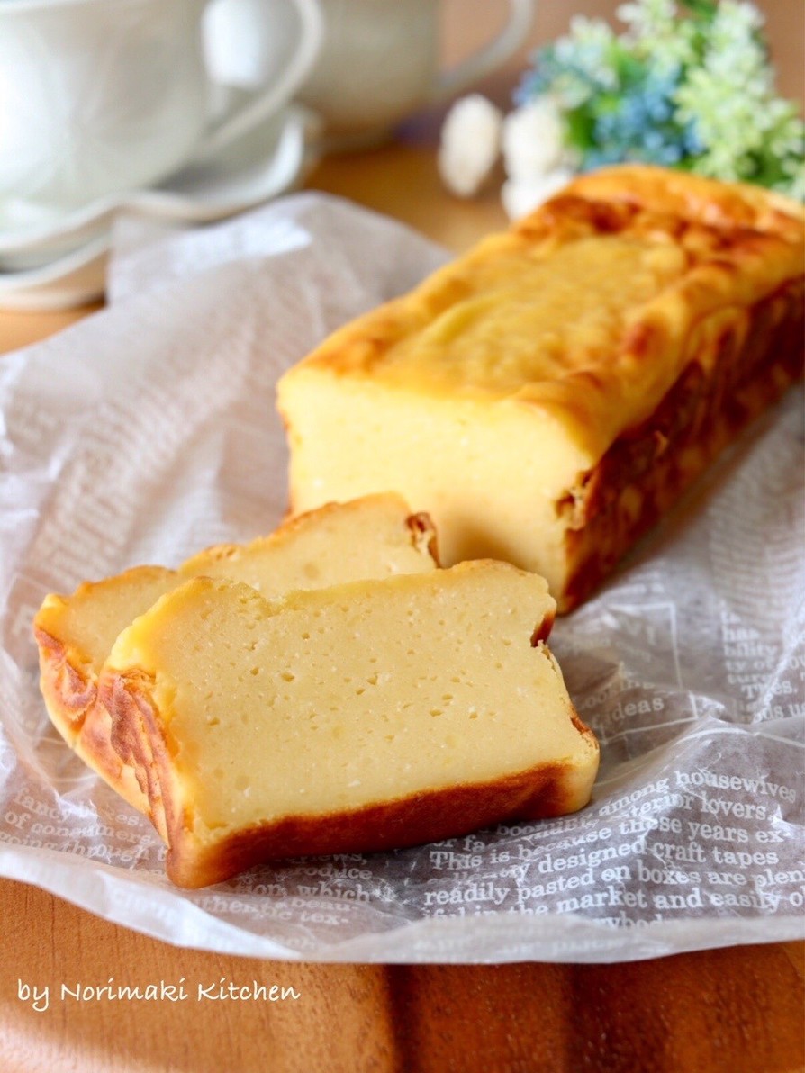 ヘルシー☆水切りヨーグルトのチーズケーキ