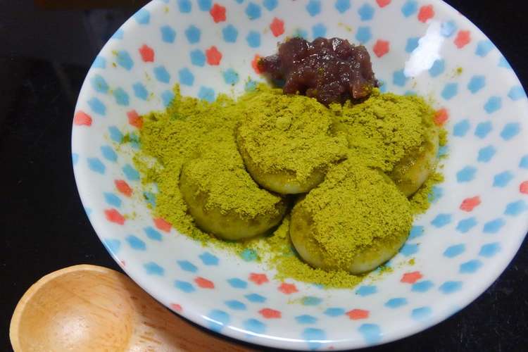 白玉だんごの抹茶きなこ レシピ 作り方 By ほのほのカフェ クックパッド