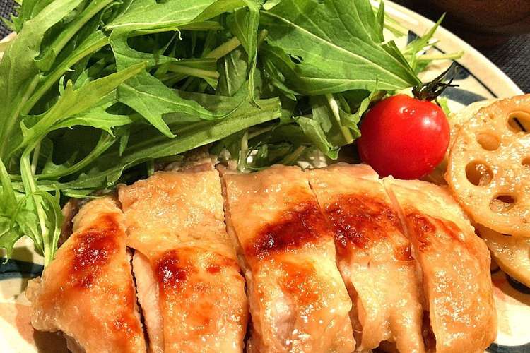 漬けて焼くだけ 鶏もも肉の塩麹焼き レシピ 作り方 By Ayakat0911 クックパッド