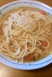 トマトのスープスパゲッティー