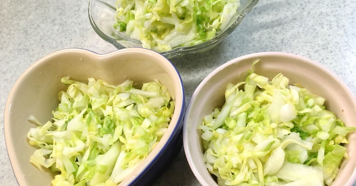 シェフ直伝 酢キャベツ 乳酸キャベツ簡単 レシピ 作り方 By 植野シェフ クックパッド 簡単おいしいみんなのレシピが356万品