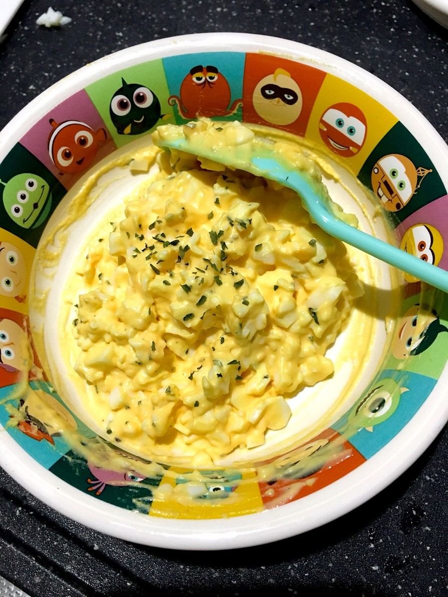 タマゴサンド用・卵のみじん切・マヨネーズの画像