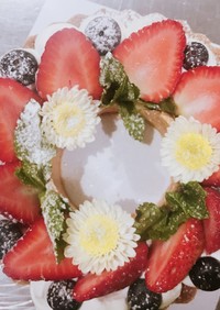 春爛漫✿花輪の様なフルーツタルト