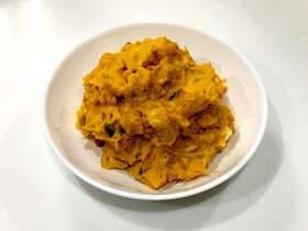我が家のかぼちゃサラダ