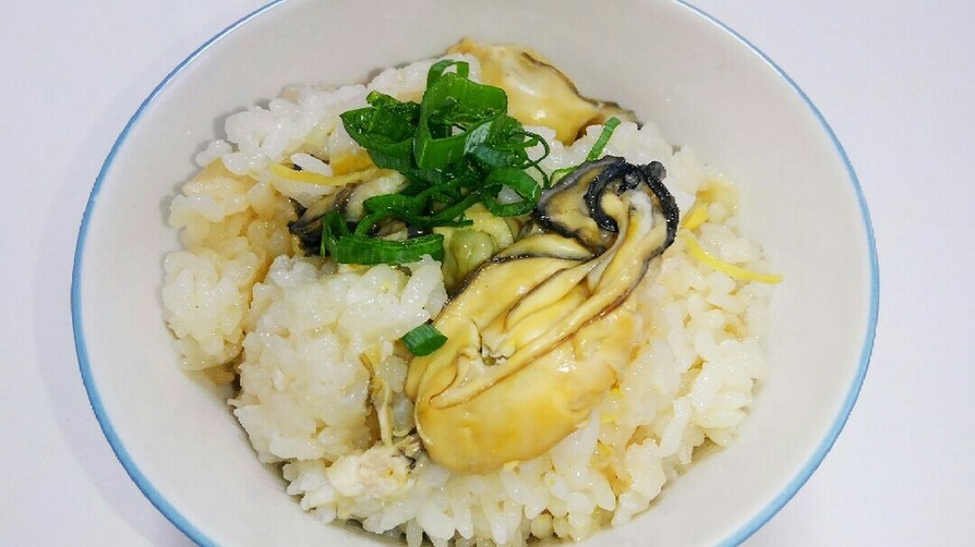 ☆白だしで絶品‼牡蠣の炊き込みご飯☆☆☆の画像