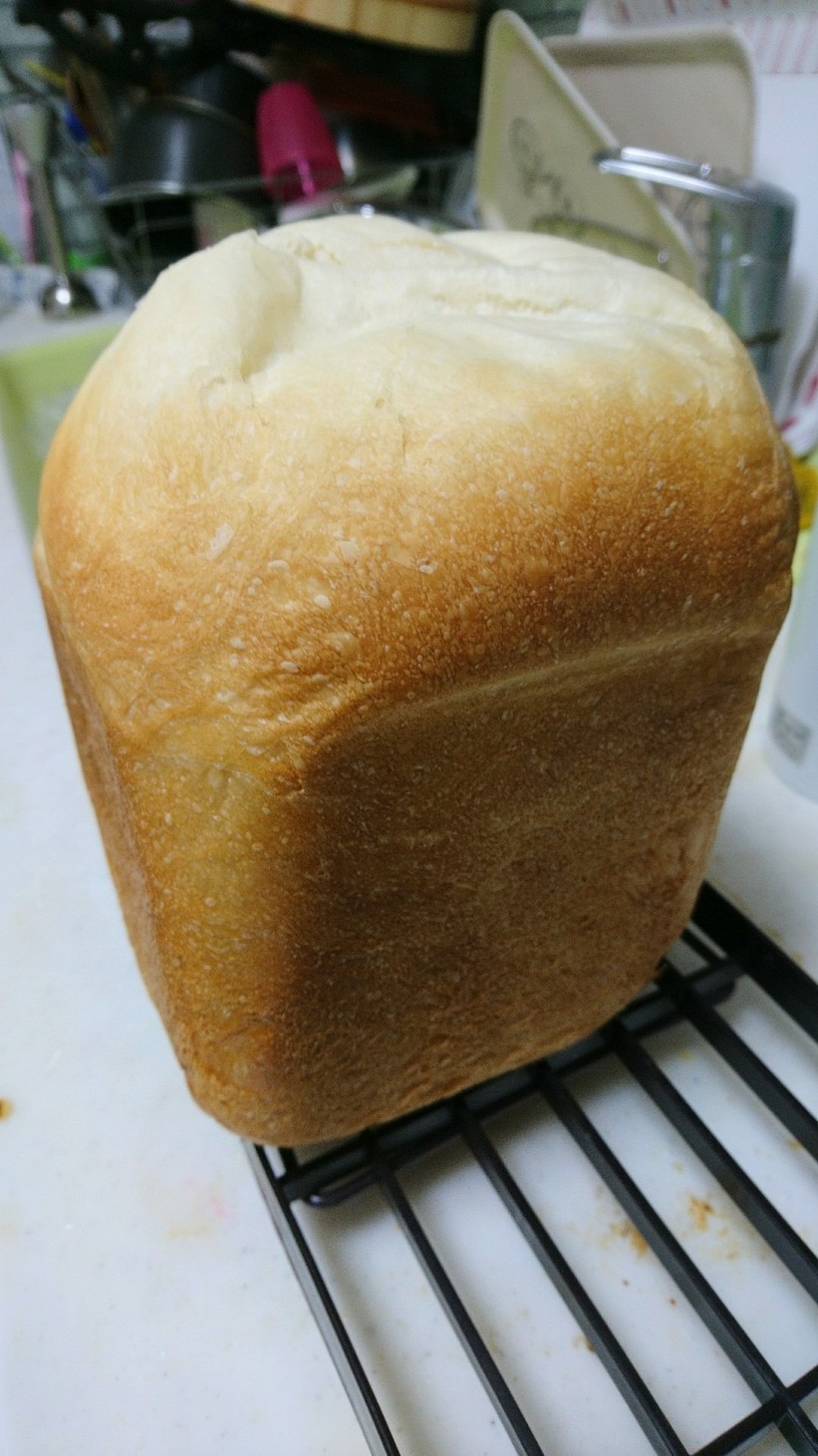 象印ホームベーカリーの基本食パンの画像