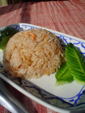 ☆タイ風蝦味噌チャーハン☆
