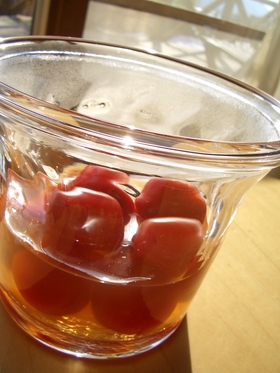 プチトマトのはちみつレモン黒酢マリネ