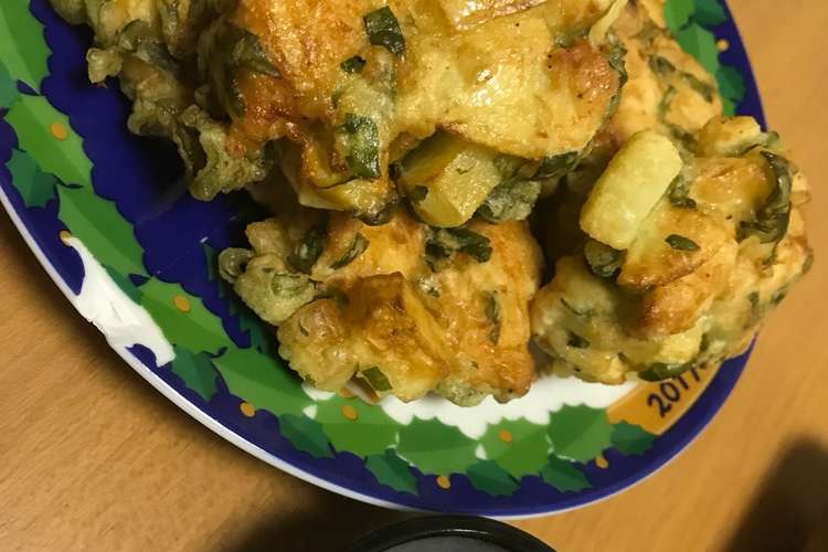 ささみとジャガイモのかき揚げ レシピ 作り方 By クロ８５ クックパッド 簡単おいしいみんなのレシピが349万品