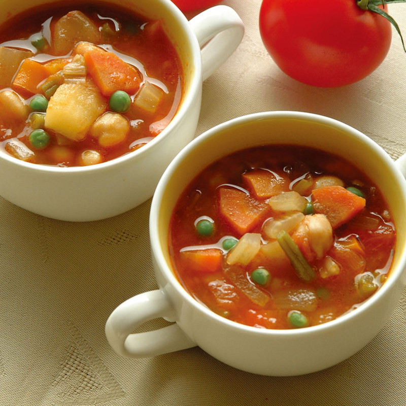 クリーミートルテッリーニミネストローネのレシピ