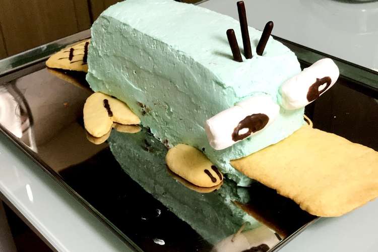 キャラクター カモノハシペリー ケーキ レシピ 作り方 By Sento 221 クックパッド 簡単おいしいみんなのレシピが364万品