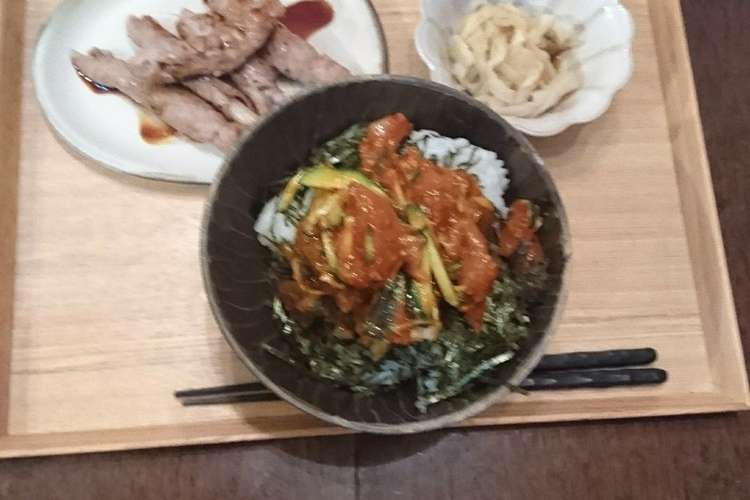韓国風あじ丼 レシピ 作り方 By ぼうぼうず クックパッド 簡単おいしいみんなのレシピが356万品
