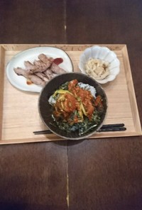 葉生姜の豚肉巻き