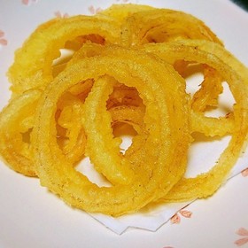 新玉ねぎのサクサク天ぷら☆