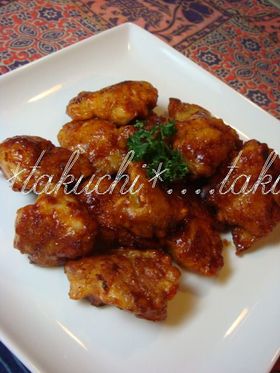 鶏もも肉ケチャップがらめ