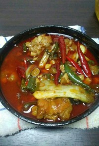 韓国風激辛料理「マグマ」