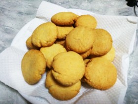 バター不要の落雁クッキー♪