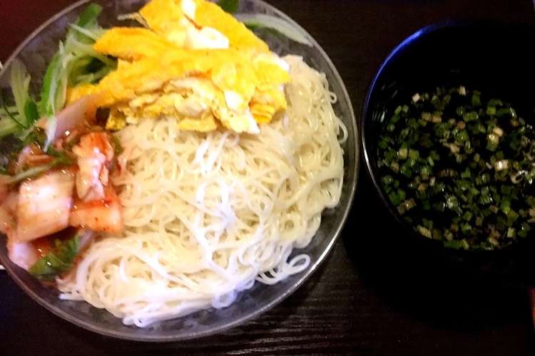 素麺 キムチたまごきゅうり レシピ 作り方 By クックhtfuxj クックパッド 簡単おいしいみんなのレシピが354万品