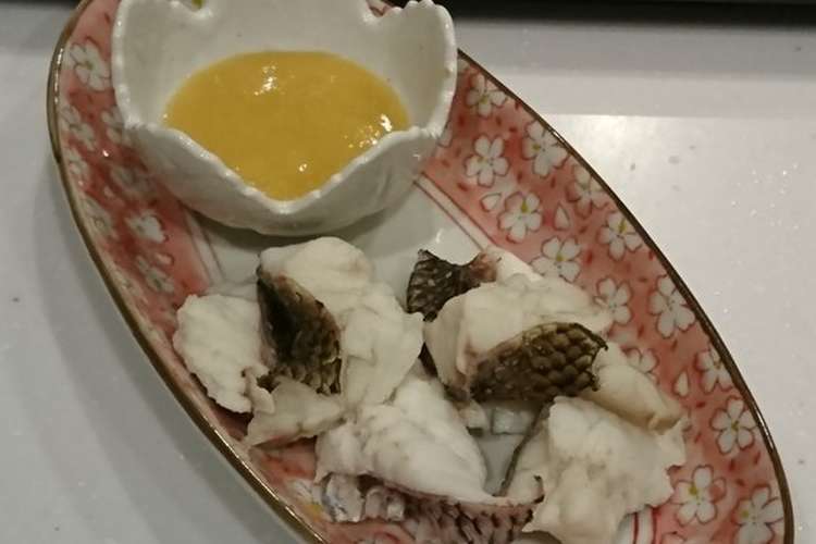 黒鯛の湯引き レシピ 作り方 By みゆw Moco クックパッド