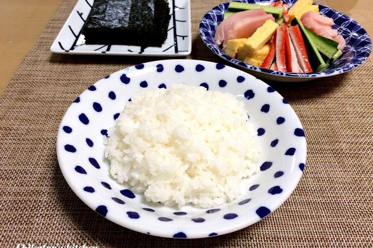 わが家の酢飯 手巻き寿司 レシピ 作り方 By Chikatan クックパッド 簡単おいしいみんなのレシピが371万品