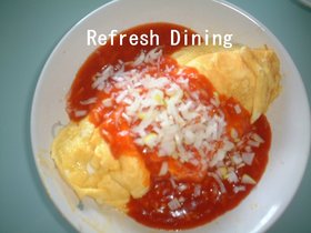 エビチリソースDEオムライス