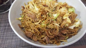 簡単絶品・普通のソース焼きそば