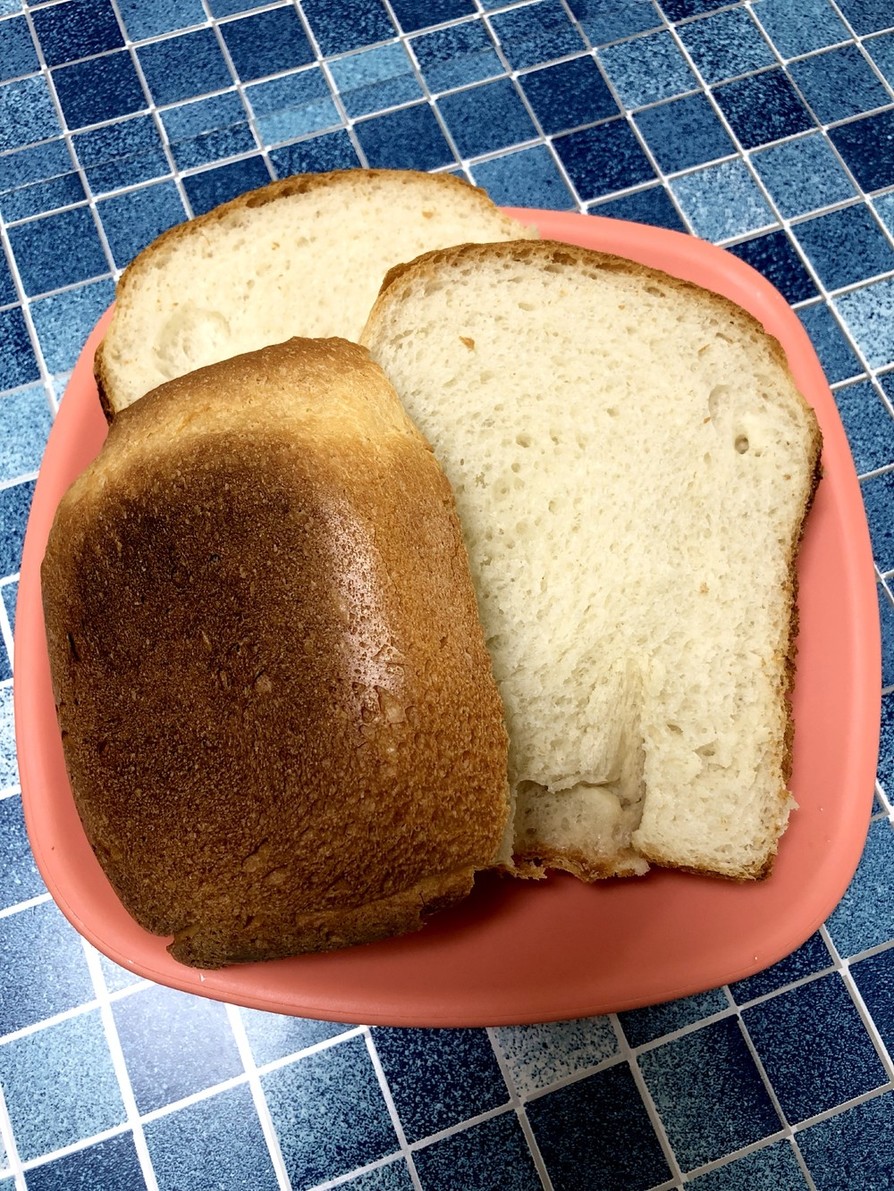 #HBで簡単！皮バリ！甘酒早焼きパンの画像