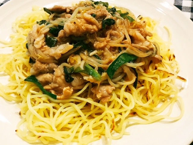 ニラともやしの豚あんかけ焼きそば レシピ 作り方 By 三茶ファーム クックパッド 簡単おいしいみんなのレシピが359万品