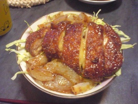 照り焼きミルフィーユカツ丼