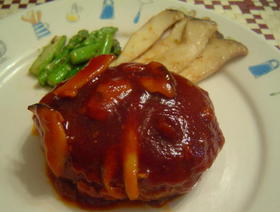 ★こっくりあつあつ!煮込みハンバーグ★