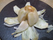 新にんにくのホイル焼きの写真