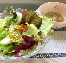 気軽におめかし♪簡単彩りドレッシング♡