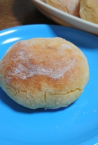 米粉で作ったネギツナコーンパン