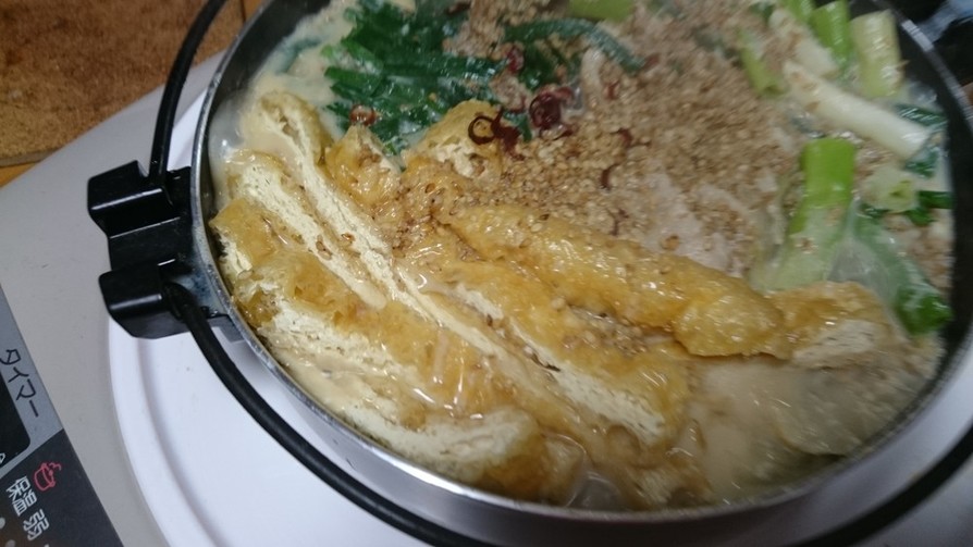 豆乳味噌豚白菜鍋の画像