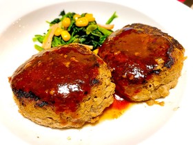 簡単手作りハンバーグ