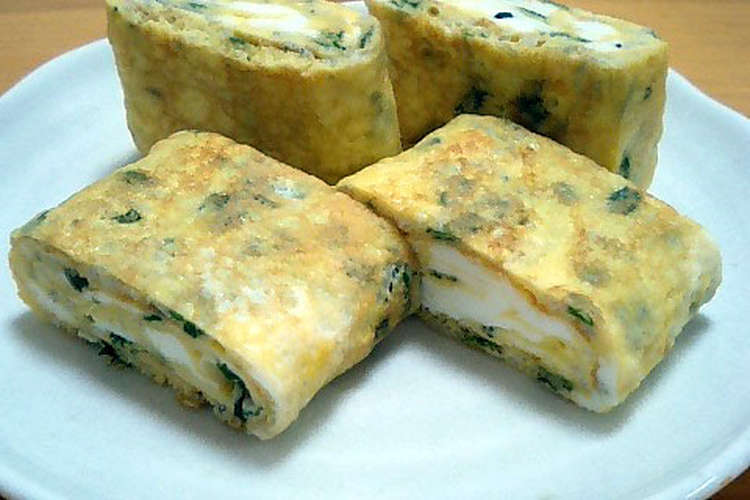 栄養たっぷり 大葉としらすの卵焼き レシピ 作り方 By ぴよこの食卓 クックパッド 簡単おいしいみんなのレシピが359万品