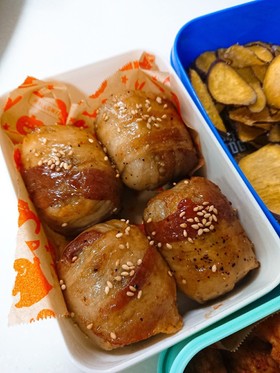 激旨 運動会お弁当 屋台の肉巻きおにぎり