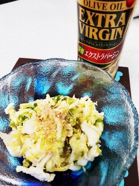 腸活デブ菌★酢キャベツ食べやすいオリブ油