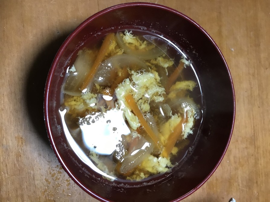 超簡単☆人参と玉ねぎのスープの画像