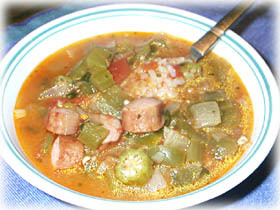 ソーセージガンボ(Gumbo)