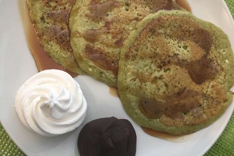 明日葉のパンケーキ レシピ 作り方 By 伊豆大島はおいしいぞ クックパッド