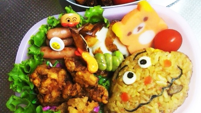 キャラ弁 カレーパンマン レシピ 作り方 By れい0402 クックパッド 簡単おいしいみんなのレシピが361万品