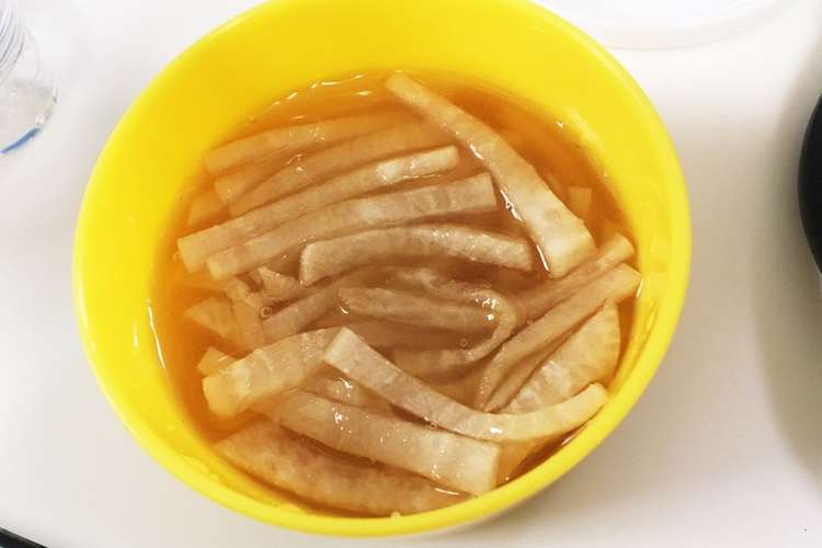 咳によく効く はちみつ大根 レシピ 作り方 By Lily 345 クックパッド 簡単おいしいみんなのレシピが357万品