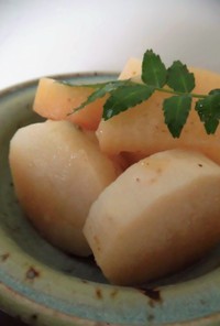 夕弁当♪大根と長芋の煮物～柚子胡椒風味～