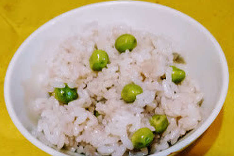 ツタンカーメンのえんどうご飯 レシピ 作り方 By Herb Rose クックパッド 簡単おいしいみんなのレシピが376万品