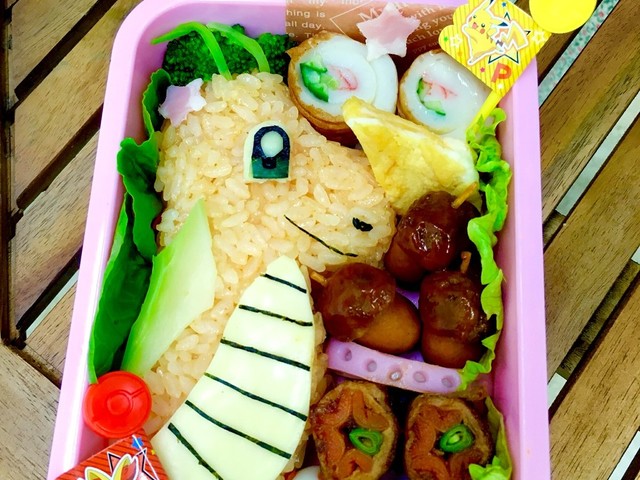 可愛いキャラ弁ポケモン カイリュー レシピ 作り方 By Yumiko0410 クックパッド 簡単おいしいみんなのレシピが355万品