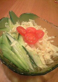 白菜ときゅうりのサラダ☆