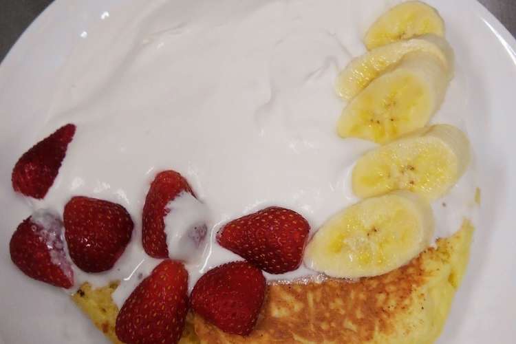 朝からあまーくて幸せパンケーキ レシピ 作り方 By かちゃんぷぅ クックパッド 簡単おいしいみんなのレシピが350万品