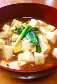 インスタントラーメン+麻婆豆腐=麻婆麺